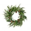The Christmas Palace 24" REAL TOUCH NORFOLK SPRUCE PINECONE WREATH Wreaths