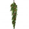 The Christmas Palace 4 FT REAL TOUCH NORFOLK SPRUCE PINECONE GARLAND Garlands