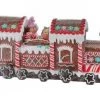 The Christmas Palace 3 FT RESIN CANDY GINGERBREAD TRAIN OVERSIZED DECOR