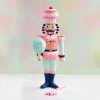 The Christmas Palace GLITTERVILLE STUDIOS 5.5 FT COLONEL CUPCAKE COTTON EDITION Nutcrackers