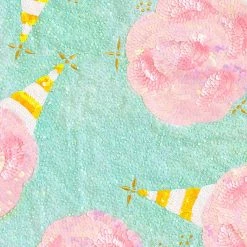 The Christmas Palace GLITTERVILLE STUDIOS 60" VELVET COTTON CANDY TREE SKIRT Skirts & Stockings 5 The Christmas Palace GLITTERVILLE STUDIOS 60