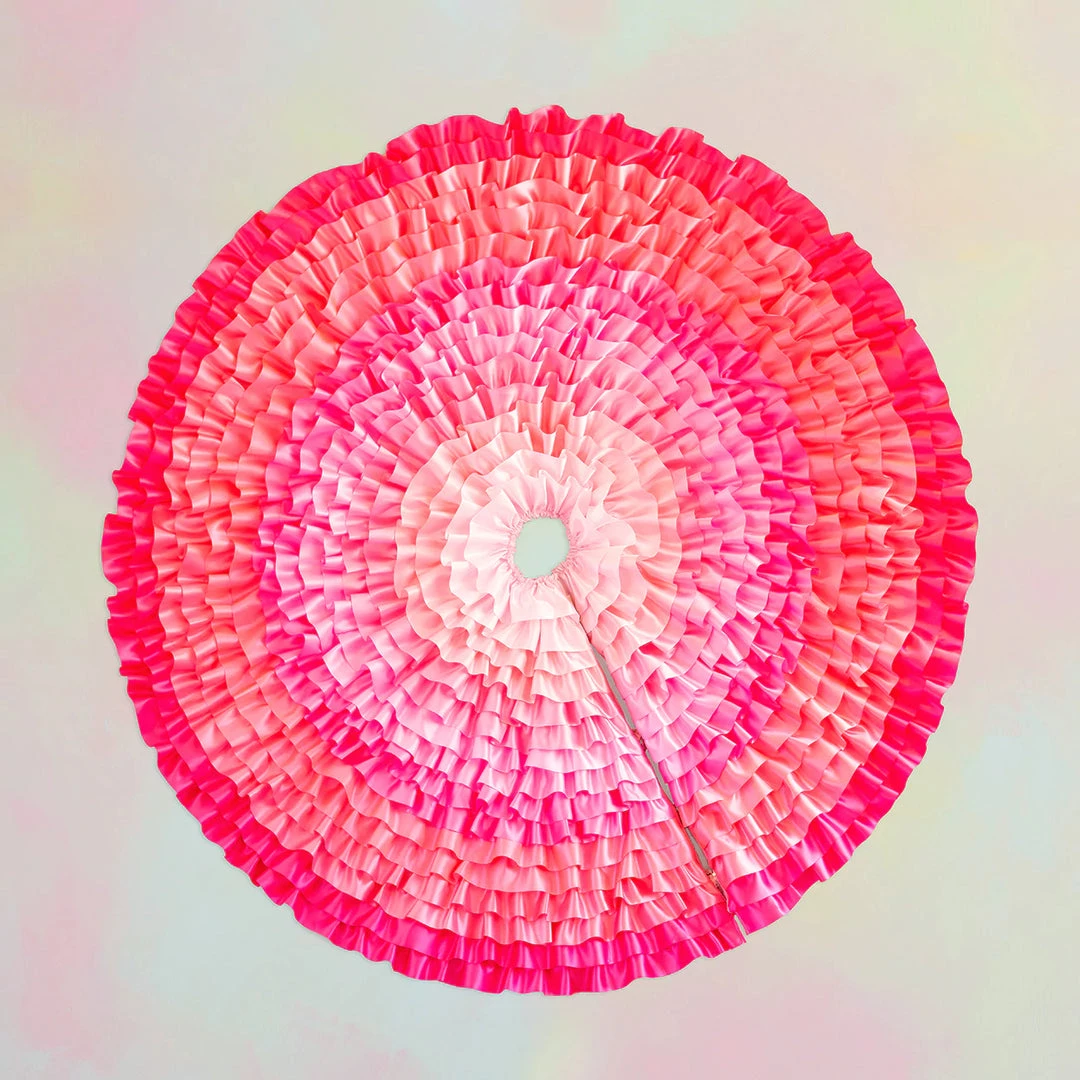 The Christmas Palace GLITTERVILLE STUDIOS 60" ROWS OF RUFFLES TREE SKIRT Skirts & Stockings 2 The Christmas Palace GLITTERVILLE STUDIOS 60" ROWS OF RUFFLES TREE SKIRT Skirts & Stockings