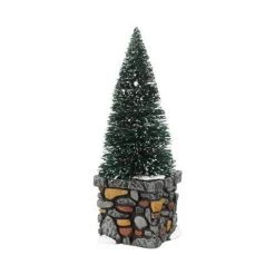 The Christmas Palace Department 56 VILLAGE ACCESSORY LIMESTONE TOPIARIES PACK OF 2