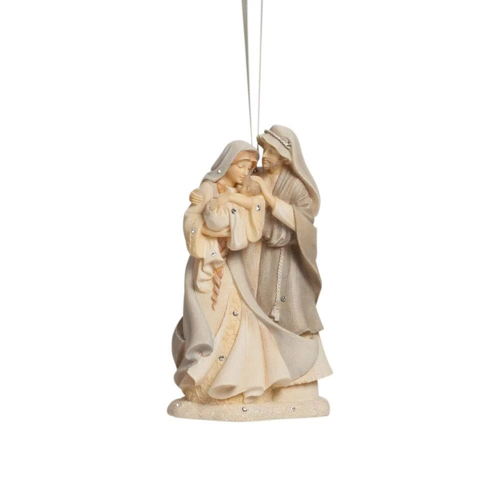 The Christmas Palace Christmas Ornaments 5" HOLY FAMILY ORNAMENT 1 The Christmas Palace Christmas Ornaments 5" HOLY FAMILY ORNAMENT