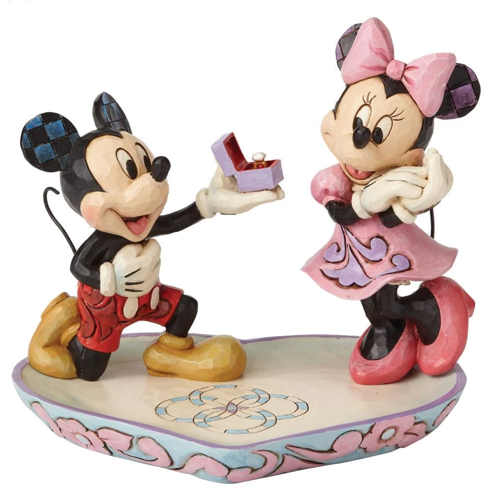The Christmas Palace Department 56 DISNEY TRADITIONS 5" MICKEY PROPOSES TO MINNIE DISH 1 The Christmas Palace Department 56 DISNEY TRADITIONS 5" MICKEY PROPOSES TO MINNIE DISH