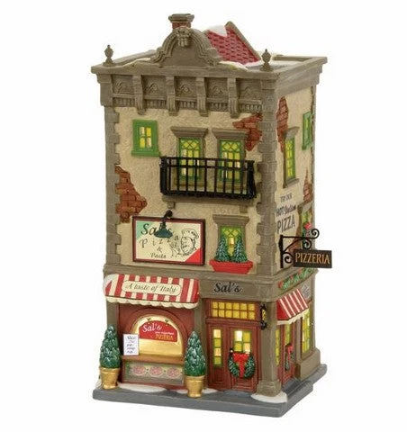 The Christmas Palace CHRISTMAS IN THE CITY SAL'S PIZZA & PASTA Department 56 1 The Christmas Palace CHRISTMAS IN THE CITY SAL'S PIZZA & PASTA Department 56