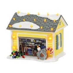 The Christmas Palace Department 56 SNOW VILLAGE "NATIONAL LAMPOONS" GRISWOLD HOLIDAY GARAGE