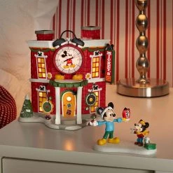 The Christmas Palace Department 56 DISNEY VILLAGE MICKEYS ALARM CLOCK SHOP
