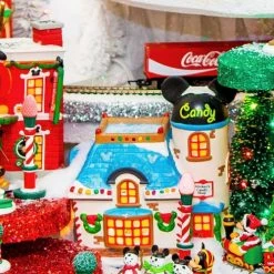 The Christmas Palace Department 56 DISNEY VILLAGE MICKEYS ALARM CLOCK SHOP