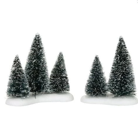 The Christmas Palace VILLAGE ACCESSORY SISAL TREE GROVES 1 The Christmas Palace VILLAGE ACCESSORY SISAL TREE GROVES