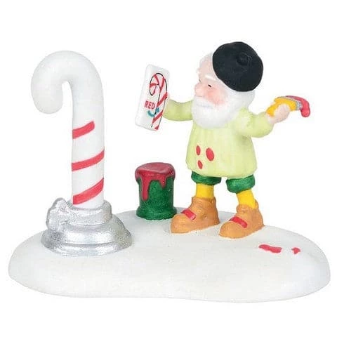 The Christmas Palace NORTH POLE PUTTIN' ON THE STRIPES Department 56 1 The Christmas Palace NORTH POLE PUTTIN' ON THE STRIPES Department 56