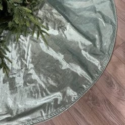 The Christmas Palace 72" CELADION METALLIC DUPION TREE SKIRT