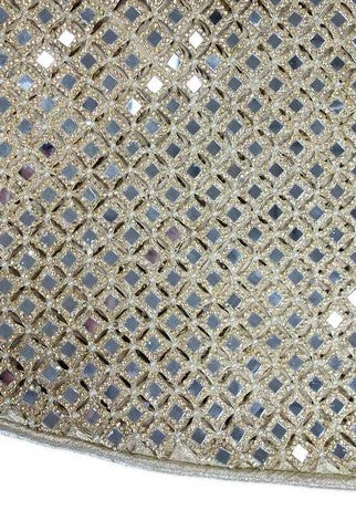 The Christmas Palace Skirts & Stockings 72" GOLD DUPION GEM ECRUSTED TREE SKIRT 3 The Christmas Palace Skirts & Stockings 72" GOLD DUPION GEM ECRUSTED TREE SKIRT