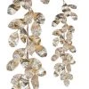 The Christmas Palace 4 FT PEARL JEWELED MAGNOLIA LEAF GARLAND Garlands