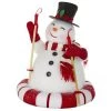 The Christmas Palace 12" RED AND WHITE SNOWMAN TUBING TABLE DECOR Table Tops