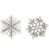 The Christmas Palace 5" SNOWFLAKES ASSORTED SET OF 12 Christmas Ornaments