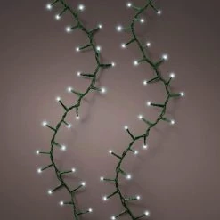 The Christmas Palace 36 FT COMPACT EXTENSION SET COOL WHITE WITH 1 STRING OF 500 LED LIGHTS CHRISTMAS LIGHTS