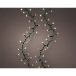 The Christmas Palace CHRISTMAS LIGHTS 36 FT COMPACT EXTENSION SET WARM WHITE WITH 1 STRING OF 500 LED LIGHTS