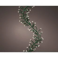 The Christmas Palace CHRISTMAS LIGHTS 16 FT CLUSTER EXTENSION SET WARM WHITE WITH 1 STRING OF 500 LED LIGHTS