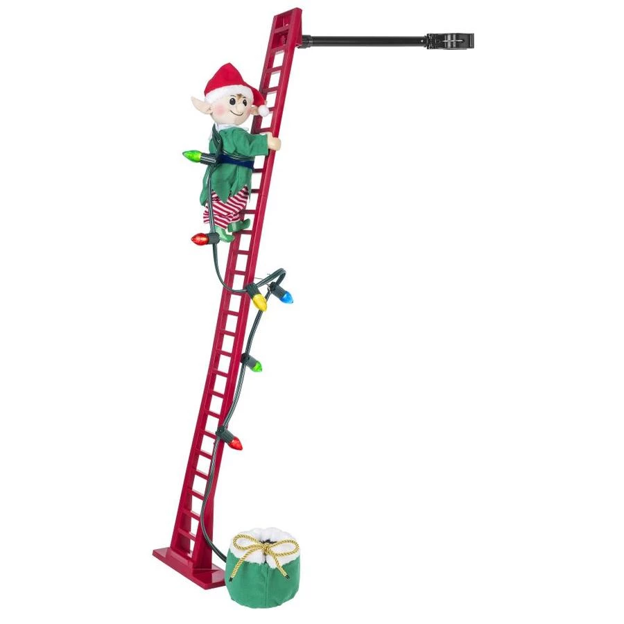 The Christmas Palace 40" ANIMATED SUPER CLIMBING PLUSH ELF 2 The Christmas Palace 40" ANIMATED SUPER CLIMBING PLUSH ELF