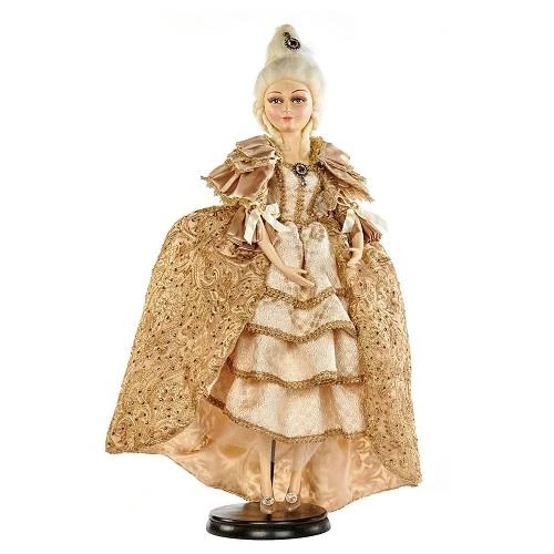 The Christmas Palace 30" MARIE ANTOINETTE DOLL WITH STAND Golden Empire 1 The Christmas Palace 30" MARIE ANTOINETTE DOLL WITH STAND Golden Empire