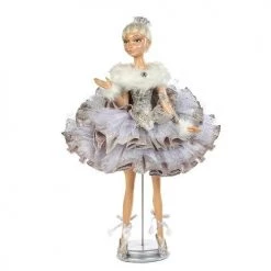 The Christmas Palace Goodwill M&G Belgium 26" BALLERINA DOLL WITH STAND