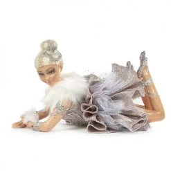 The Christmas Palace Goodwill M&G Belgium 11" WINTER LYING BALLERINA DOLL