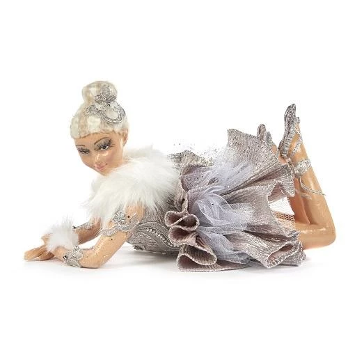 The Christmas Palace Goodwill M&G Belgium 11" WINTER LYING BALLERINA DOLL 1 The Christmas Palace Goodwill M&G Belgium 11" WINTER LYING BALLERINA DOLL