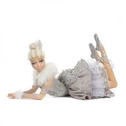 The Christmas Palace 20" WINTER LYING BALLERINA DOLL