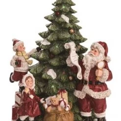 The Christmas Palace 17" LIGHT UP TREE WITH SANTA