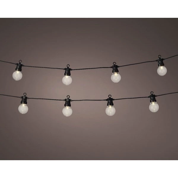 The Christmas Palace CHRISTMAS LIGHTS 31 FT STARTER SET WARM WHITE MILKY PARTY CONNECT 1 STRING OF 20 BULBS 2 The Christmas Palace CHRISTMAS LIGHTS 31 FT STARTER SET WARM WHITE MILKY PARTY CONNECT 1 STRING OF 20 BULBS