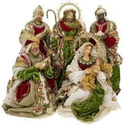 The Christmas Palace MARK ROBERTS 27" HOLY FAMILY NATIVITY SET OF 5