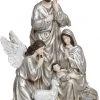 The Christmas Palace MARK ROBERTS 27" PLATINUM ANGELIC NATIVITY