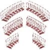 The Christmas Palace Peppermint Swirl MARK ROBERTS 16" - 22" RED GRAND CHRISTMAS STAIRCASE SET OF 6