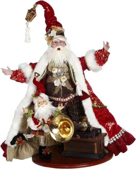 The Christmas Palace MARK ROBERTS 26" SANTA'S OLD FASHIONED Santas 1 The Christmas Palace MARK ROBERTS 26" SANTA'S OLD FASHIONED Santas