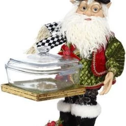 The Christmas Palace MARK ROBERTS 20" ELF WITH BOWL