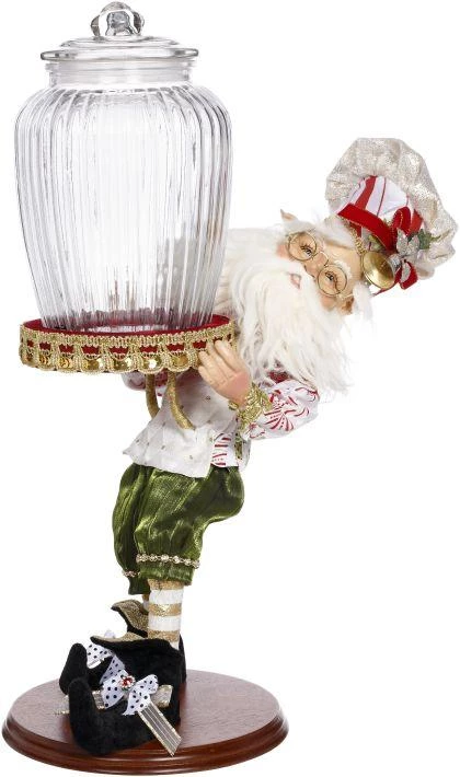 The Christmas Palace MARK ROBERTS 19" CONFECTIONARY ELF WITH JAR Elves 1 The Christmas Palace MARK ROBERTS 19" CONFECTIONARY ELF WITH JAR Elves