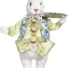 The Christmas Palace MARK ROBERTS 19" RABBIT WITH PLATTER Easter