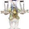 The Christmas Palace MARK ROBERTS 11" RABBIT WITH SALT AND PEPPER SHAKER