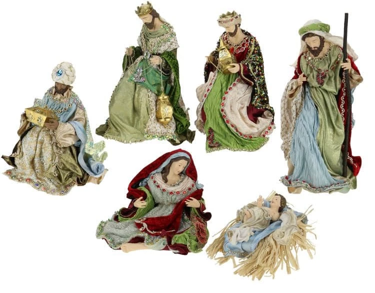 The Christmas Palace MARK ROBERTS 27" TRADITIONAL NATIVITY SET OF 6 Nativity & Stables 1 The Christmas Palace MARK ROBERTS 27" TRADITIONAL NATIVITY SET OF 6 Nativity & Stables