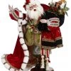The Christmas Palace Santas MARK ROBERTS 25" OLD ENGLISH SANTA