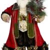The Christmas Palace Santas MARK ROBERTS 48" SANTA WITH TREE