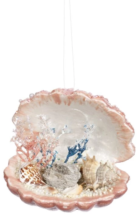 The Christmas Palace Christmas Ornaments MARK ROBERTS 5" PINK OPEN SHELL ORNAMENT SET OF 4 1 The Christmas Palace Christmas Ornaments MARK ROBERTS 5" PINK OPEN SHELL ORNAMENT SET OF 4