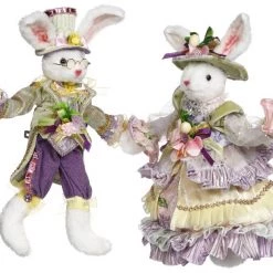 The Christmas Palace MARK ROBERTS 12-13" SMALL MR & MRS PETER RABBIT ASSORTED SET OF 2 Easter