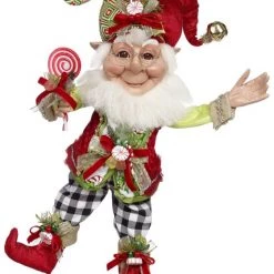 The Christmas Palace MARK ROBERTS 16.5" MEDIUM CANDY DANDY ELF