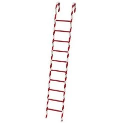 The Christmas Palace Sleighs & Ladders MARK ROBERTS 4 FT CANDY STRIPE LADDER