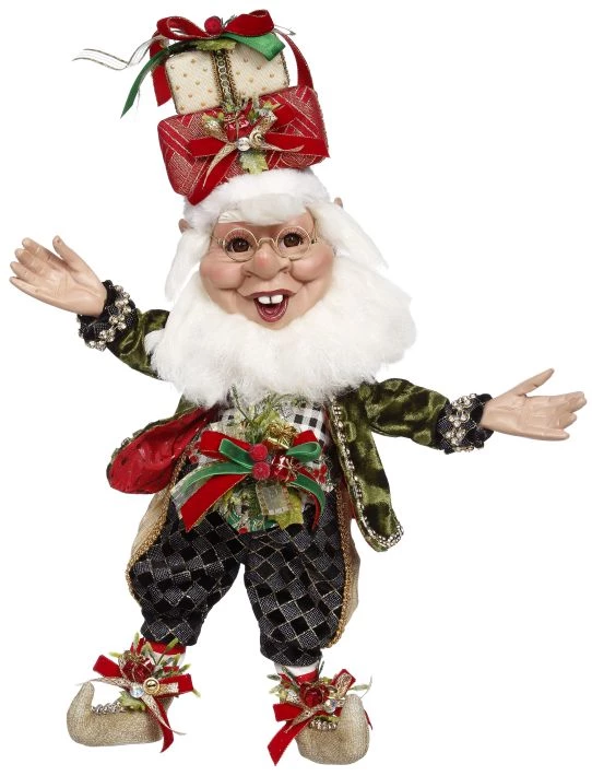 The Christmas Palace MARK ROBERTS 21" MEDIUM GIFT WRAPPING ELF 1 The Christmas Palace MARK ROBERTS 21" MEDIUM GIFT WRAPPING ELF