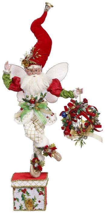 The Christmas Palace Skirts & Stockings MARK ROBERTS 19" CHRISTMAS WREATH FAIRY STOCKING HOLDER 1 The Christmas Palace Skirts & Stockings MARK ROBERTS 19" CHRISTMAS WREATH FAIRY STOCKING HOLDER