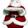 The Christmas Palace Santas MARK ROBERTS 29" SANTA WITH PLATE