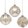 The Christmas Palace Christmas Ornaments MARK ROBERTS 3" SPARKLING JEWEL ORNAMENT ASSORTED SET OF 6